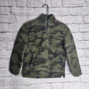 Gap Boys Medium Fleece Pullover Camoflauge